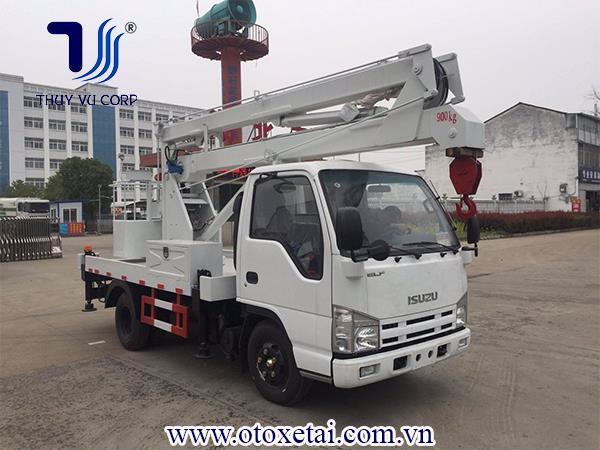 Xe nâng người làm việc trên cao Isuzu 12m